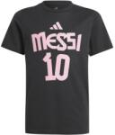 adidas Gyerek szabadidő rövid ujjú pólók adidas MESSI N&N G T K fekete JM3553 - 164 cm