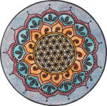 Wash+Dry Kerek szőnyeg Harmony Pattern méret: 85/85