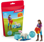 Schleich Schleich: Set de joacă Petrecerea de ziua de naștere cu Liza și cățelușul ei (42744) (SLH42744) Figurina