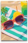  Festés számok szerint - Napszemüveg Méret: 20x30cm, Keretezés: Keret nélkül (csak a vászon)