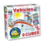 Dohány Járműves mesekocka 9 db-os