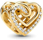 Pandora Moments Szikrázó összefonódó szívek shine charm - 769270C01 (769270C01)