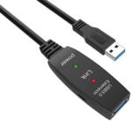 VCOM Кабел удължение, VCom CU827A-5.0m, USB 3.0 AM / AF Active Extension Cable 5M Black (CU827A-5.0m)