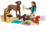 Schleich 42746 Piknikezés Lisával és kutyájával (42746) - jatekbirodalom