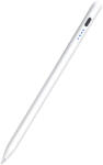 Techsuit - Stylus Toll (S3) - telefonokhoz és tabletekhez, univerzális, aktív, Type-C, gyors töltés, 130mAh - Fehér