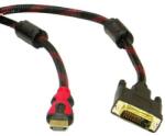 Royal Кабел Royal CABLE-551G/3, DVI-D 24+1(м) към HDMI(м), 3m, черен