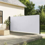 vidaXL fehér behúzható oldalsó napellenző 160 x 300 cm (VD4004316)