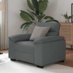 vidaXL sötétszürke szövet kanapéfotel 60 cm (4105288)