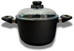 Proficookware Professzionális titán fazék Proficookware 28 cm mélység 16 cm indukcióhoz is használható