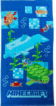  Minecraft Aquatic fürdőlepedő, strand törölköző 70x140cm - szukits