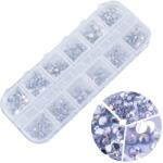 Molly Lac Set Cristale Unghii Mix 1000 bc