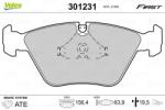 VALEO Set placute frana VALEO 301231 (301231)