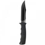 SOG KNIVES Cutit SOG SEAL Pup Elite Black TiNi Straight Edge, otel AUS-8, lama 123 mm (E37SN-CP)