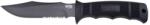 SOG KNIVES Cutit tactic SOG SEAL Pup, lama partial zimtata, teaca nylon balistic, otel AUS-8, lama 123 mm (M37-N)