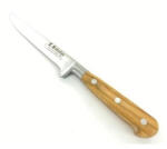 Sabatier CARBDES13OL Cutit dezosare, olive, lungime 13cm, maner din lemn de maslin, Sabatier Au Carbone (CARBDES13OL)