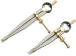 Leder Haus Compas de interior cu inel si surub de reglare profi 100-300 mm (Dimensiune: 300 mm) (74898)