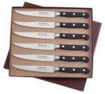 Sabatier 90006STEAKPOA Cutie cu 6 cutite pentru friptura, lungime 13cm, Sabatier Bellevue (90006STEAKPOA)