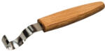 BeaverCraft SK2SOak Cutit de cioplit linguri 30mm, cu maner de stejar si teaca de piele, BeaverCraft (SK2SOak)