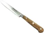 Sabatier 1110TOM13OL Cutit pentru legume, olive, lungime 13cm, cu buzunare de aer, maner din lemn de maslin, Sabatier Authentique (1110TOM13OL)