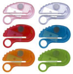NT CUTTER iO-100P Cutter transparent mic cu lama fixa, NT Cutter (Culoare: Verde) (iO-100PVerde)