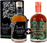 Don Papa Masskara 0, 7l 40% + Cannibal Backbone - Citrus & Rum 0, 7l 40% GB szett