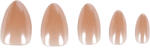 Crystalnails PressOn Nail Tip - White chrome