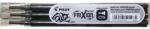 Pilot Frixion Point 0, 5mm 3db-os rollertoll betét, fekete (BLS-FRP5-B-S3) (BLS-FRP5-B-S3)