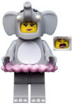 LEGO® Minifigurák Elefánt jelmezes lány - kiegészítő nélkül col312 (col312)