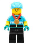 LEGO® Minifigurák Kerekesszékes Versenyző - kiegészítő nélkül col397 (col397)