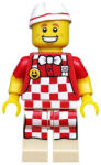 LEGO® Minifigurák Hot Dog Árus - kiegészítő nélkül col291 (col291)