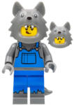 LEGO® Minifigurák Farkas jelmezes fiú - kiegészítő nélkül col405 (col405)