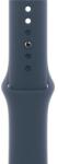 Apple karkötő Apple 45mm Storm Blue Sport Band M/L szürke (MT3R3ZM/A)