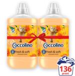 Coccolino Orange rush öblítő, 2×1, 7l, 136 mosási adag, narancs illat
