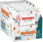 Huggies All Over Clean nedves törlőkendő, 10x56 (55)