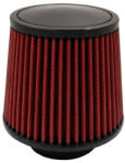 MAXSPEED sport levegőszűrő - fekete-piros - 16cm