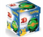 Ravensburger 3D puzzle Ravensburger Pokémon Repeat Ball 11626 (54 db) (11626)