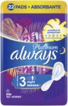 Always Platinum Night (3-as méret) Szárnyas egészségügyi betét 22 db (8001841913919)