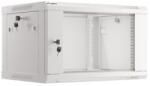 Lanberg 19" 6U Falra szerelhető Rackszekrény Silver (WF01-6406-10S) - pcland