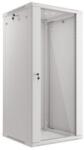 Lanberg 19" 27U Falra szerelhető Rackszekrény Grey (WF01-6627-10S) - pcland
