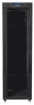 Lanberg 19" 42U Szabadon álló Rackszekrény Black (FF01-6042-12BL) - pcland