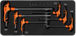 NEO TOOLS Torxkulcs készlet „T markolattal 6db, szerszámkocsiba rakható tálcában (84-264)