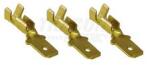 TRACON Csúszósaru 20, 3mm dugó szigeteletlen 17.5A lapos 6, 3x0, 8 mm réz 0, 75-1, 5mm2 TRACON - CS6