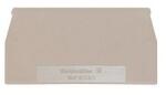 Weidmüller Sorkapocs véglap bézs 1.5mm-va WAP WTL6/1 Weidmüller - 1068300000