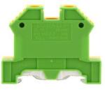 CONTA-CLIP Földelő sorkapocs TS35 1-szintes 0, 2-10mm2 zöld-sárga csavaros csavaros SL 10/35 GNYE CONTA-CLIP - 1213.2