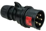 PCE Ipari dugvilla lengő 3P+N+E 32A 400V(50+60Hz) piros IP44 műanyag csavaros 6h-pozíció Midnight PCE - 025-6x