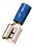 Weidmüller Csúszósaru 20, 8mm hüvely részlegesen szigetelt kék lapos 6, 3x0, 8 mm réz LIF 2, 5F638 R Weidmüller - 9200560000