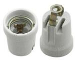 Kanlux Izzólámpa foglalat szerelőlemezes 4A Edison-menetes porcelán szürke csavaros HLDR-E27-D KANLUX - 02162