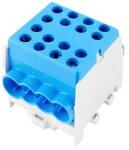 Pollmann Fővezetéki leágazókapocs 150/125A Cu/Al csavaros kék 2x35+6x25mm2 HLAK 35-1/6 M2 Pollmann - 2080184