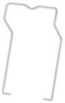 Weidmüller Rögzítőkengyel fém DRM-reléhez DRM/DRL CLIP M Weidmüller - 7760056108