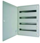 Eaton Kiselosztó PE/N-sínnel acél 4x 24M falonkívüli szürke IP30 teli ajtó BF-O-4/96-G-C EATON - 283045